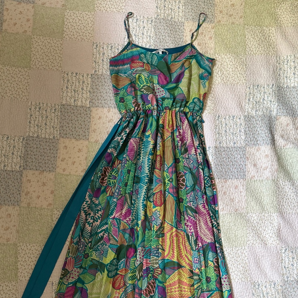 Collective Concepts Multicolor Floral Dress
